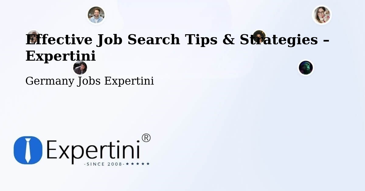 Job Search Tips & Strategies for Job Seekers – Halver - Halver, Germany Jobs Expertini