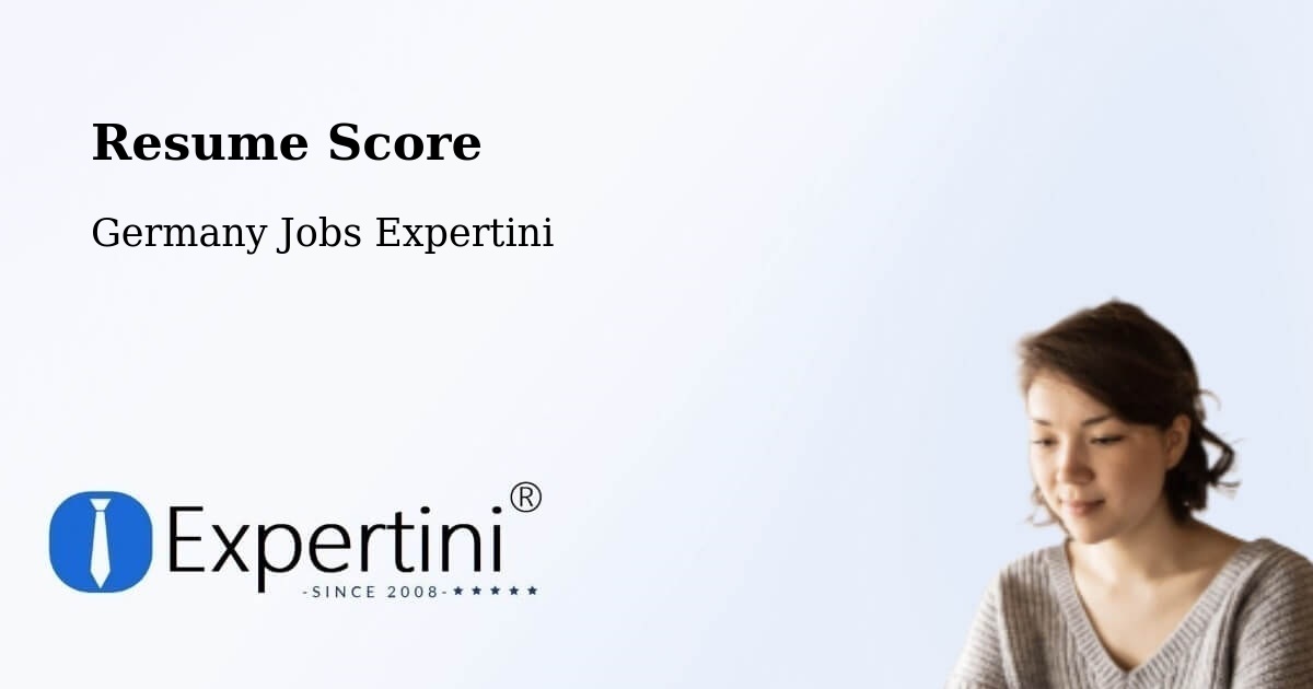 Resume Score & Job Description Match Tool – Halver - Germany Jobs Expertini