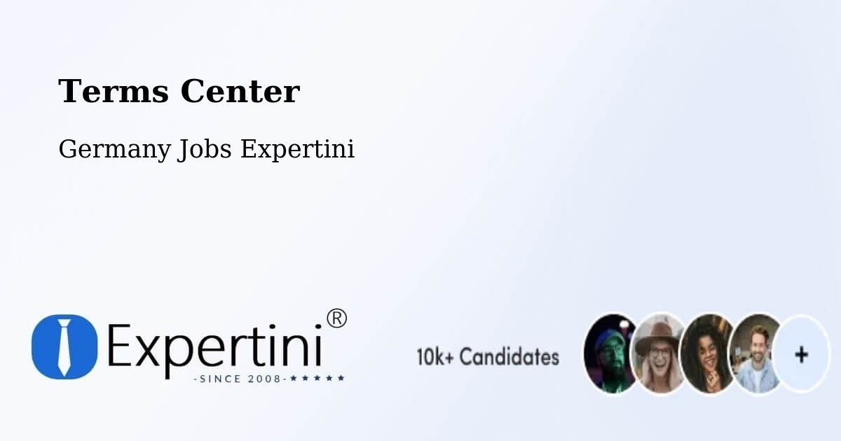 Terms of Service – Halver - Germany Jobs Expertini
